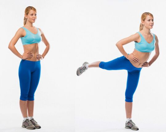 i-ugoy ang iyong mga binti